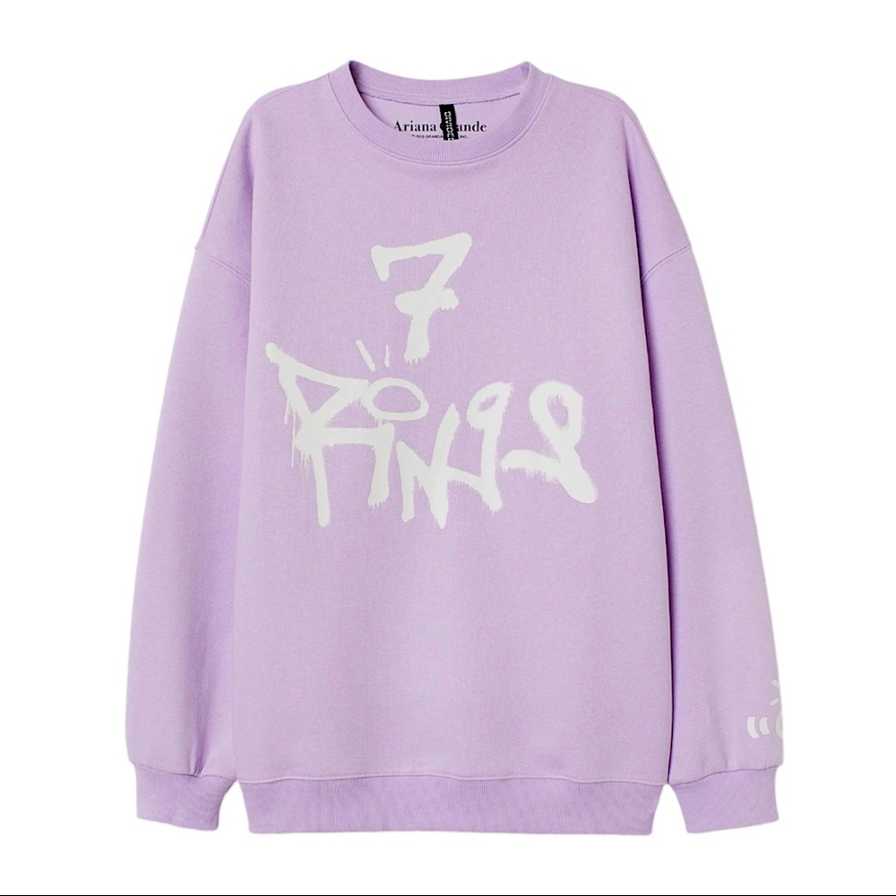 Ariana Grande Merch 7 Rings Sweatshirt